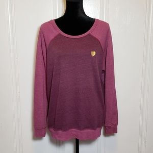 Spiritual Gangster Maroon Crewneck Sweatshirt